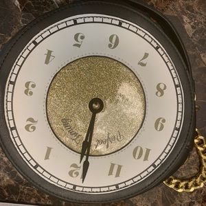 Aldo Black Clock crossbody bag